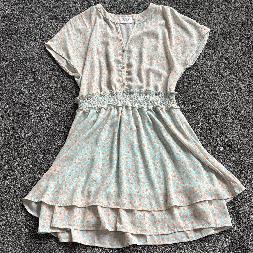 Sienna Sky floral mini dress